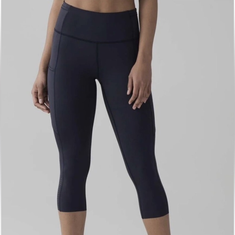 Lululemon Fast Free Crop Nulux 19” Leggings